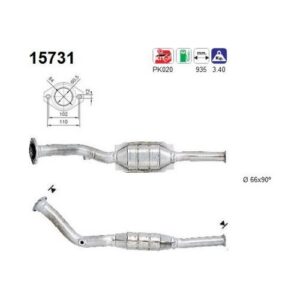 AS 15731 - Catalyseur