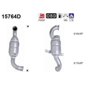 AS 15764D - Catalyseur