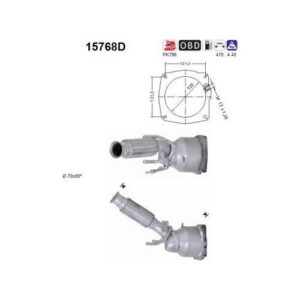 AS 15768D - Catalyseur
