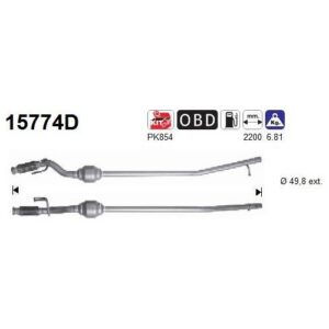 AS 15774D - Catalyseur