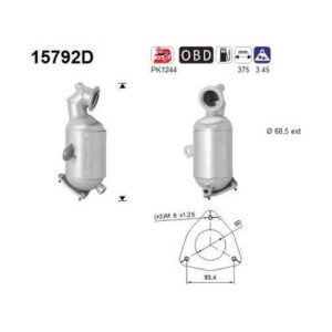 AS 15792D - Catalyseur