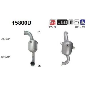 AS 15800D - Catalyseur