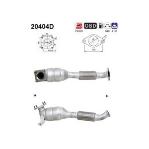 AS 20404D - Catalyseur
