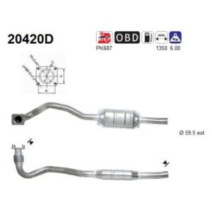 AS 20420D - Catalyseur