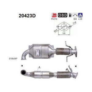 AS 20423D - Catalyseur