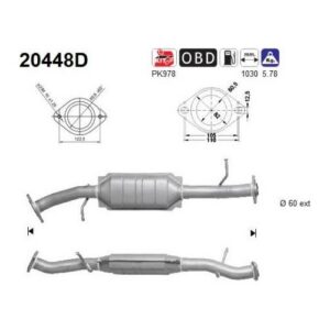 AS 20448D - Catalyseur