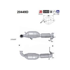 AS 20449D - Catalyseur