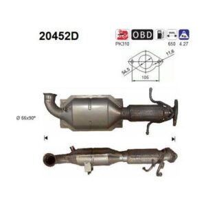 AS 20452D - Catalyseur