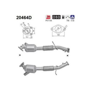 AS 20464D - Catalyseur