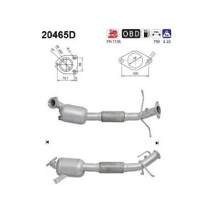 AS 20465D - Catalyseur