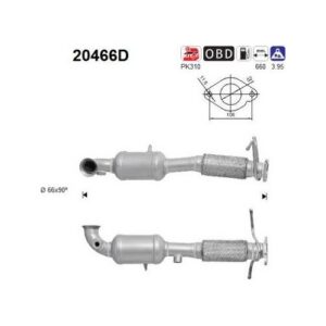 AS 20466D - Catalyseur