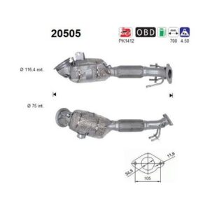 AS 20505 - Catalyseur