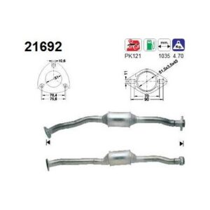 AS 21692 - Catalyseur