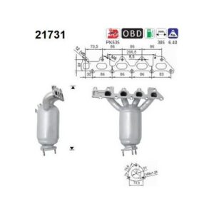 AS 21731 - Catalyseur
