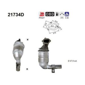 AS 21734D - Catalyseur