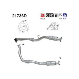 AS 21736D - Catalyseur