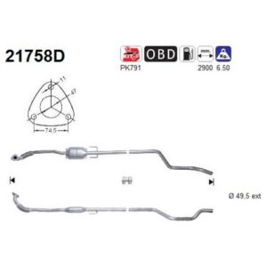 AS 21758D - Catalyseur