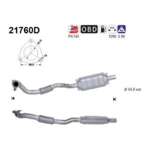 AS 21760D - Catalyseur