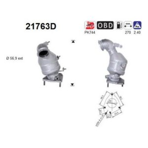 AS 21763D - Catalyseur