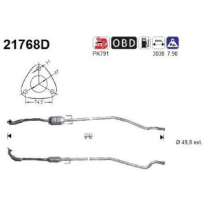 AS 21768D - Catalyseur
