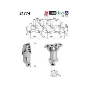 AS 21774 - Catalyseur