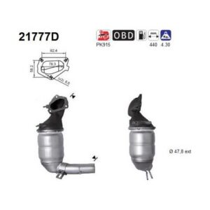 AS 21777D - Catalyseur