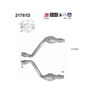 AS 21781D - Catalyseur
