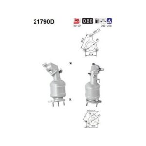 AS 21790D - Catalyseur