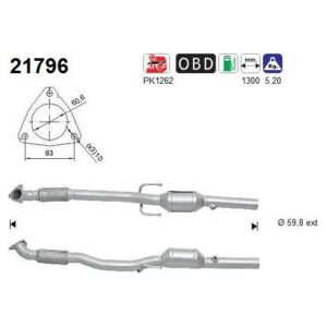 AS 21796 - Catalyseur