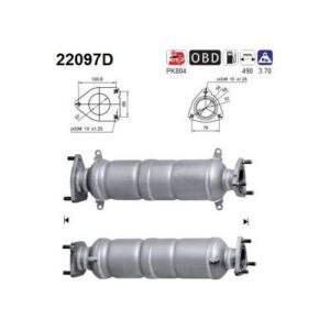 AS 22097D - Catalyseur