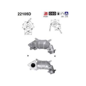 AS 22105D - Catalyseur