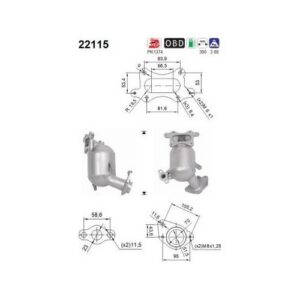 AS 22115 - Catalyseur