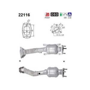 AS 22116 - Catalyseur