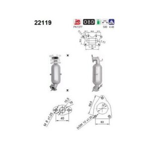AS 22119 - Catalyseur