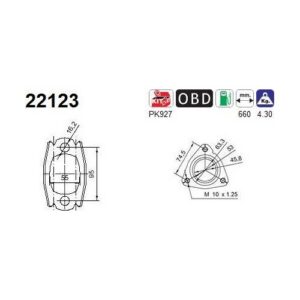 AS 22123 - Catalyseur