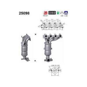 AS 25098 - Catalyseur