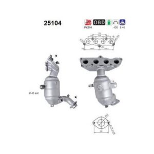 AS 25104 - Catalyseur