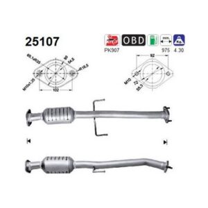 AS 25107 - Catalyseur