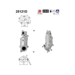 AS 25121D - Catalyseur