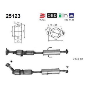 AS 25123 - Catalyseur