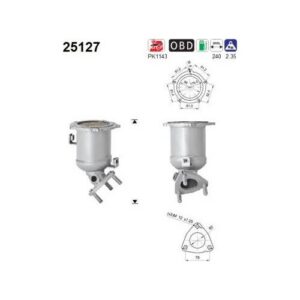 AS 25127 - Catalyseur