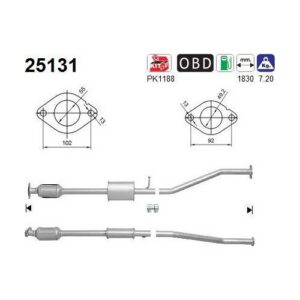 AS 25131 - Catalyseur