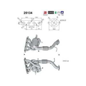AS 25134 - Catalyseur