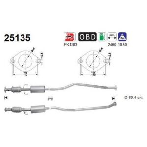 AS 25135 - Catalyseur