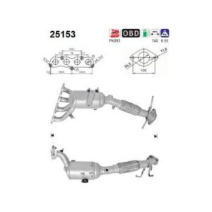 AS 25153 - Catalyseur