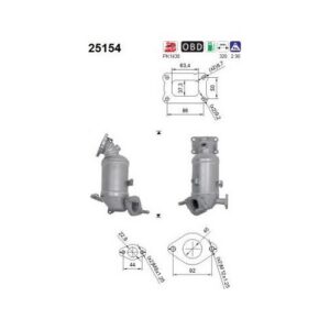 AS 25154 - Catalyseur