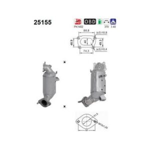AS 25155 - Catalyseur