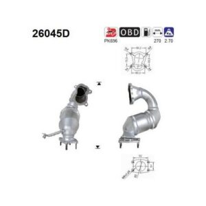 AS 26045D - Catalyseur