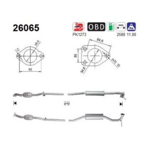 AS 26065 - Catalyseur