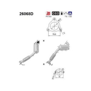 AS 26068D - Catalyseur